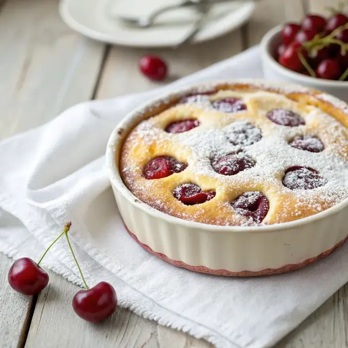 Clafoutis aux Cerises - Recette Gourmande et Facile