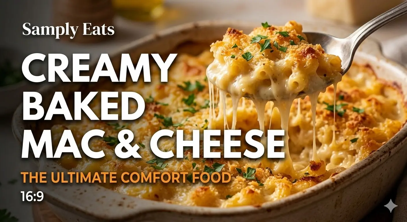 Creamy Baked Mac & Cheese