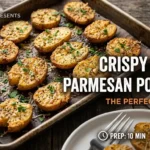Crispy Garlic Parmesan Potatoes !